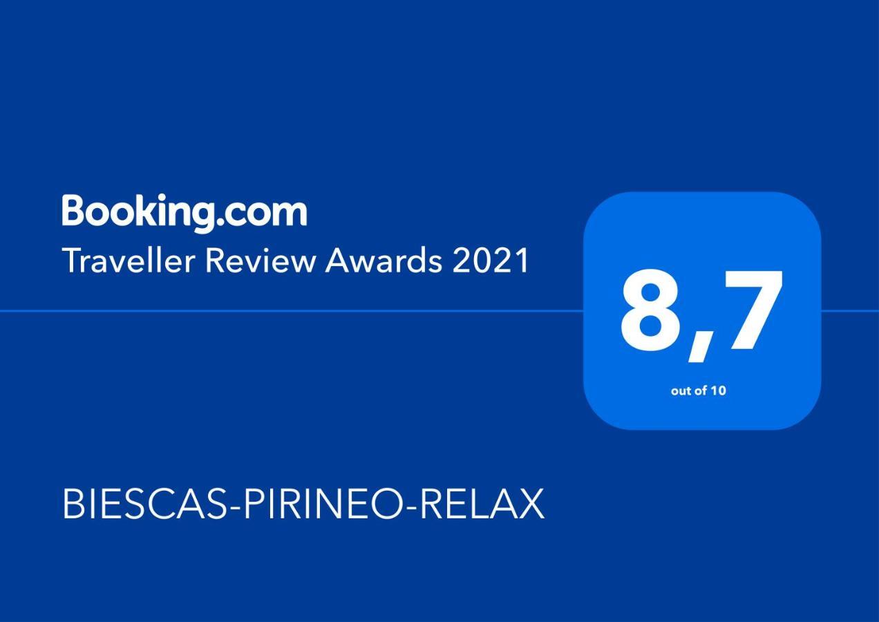 Biescas-Pirineo-Relax Apartment Luaran gambar